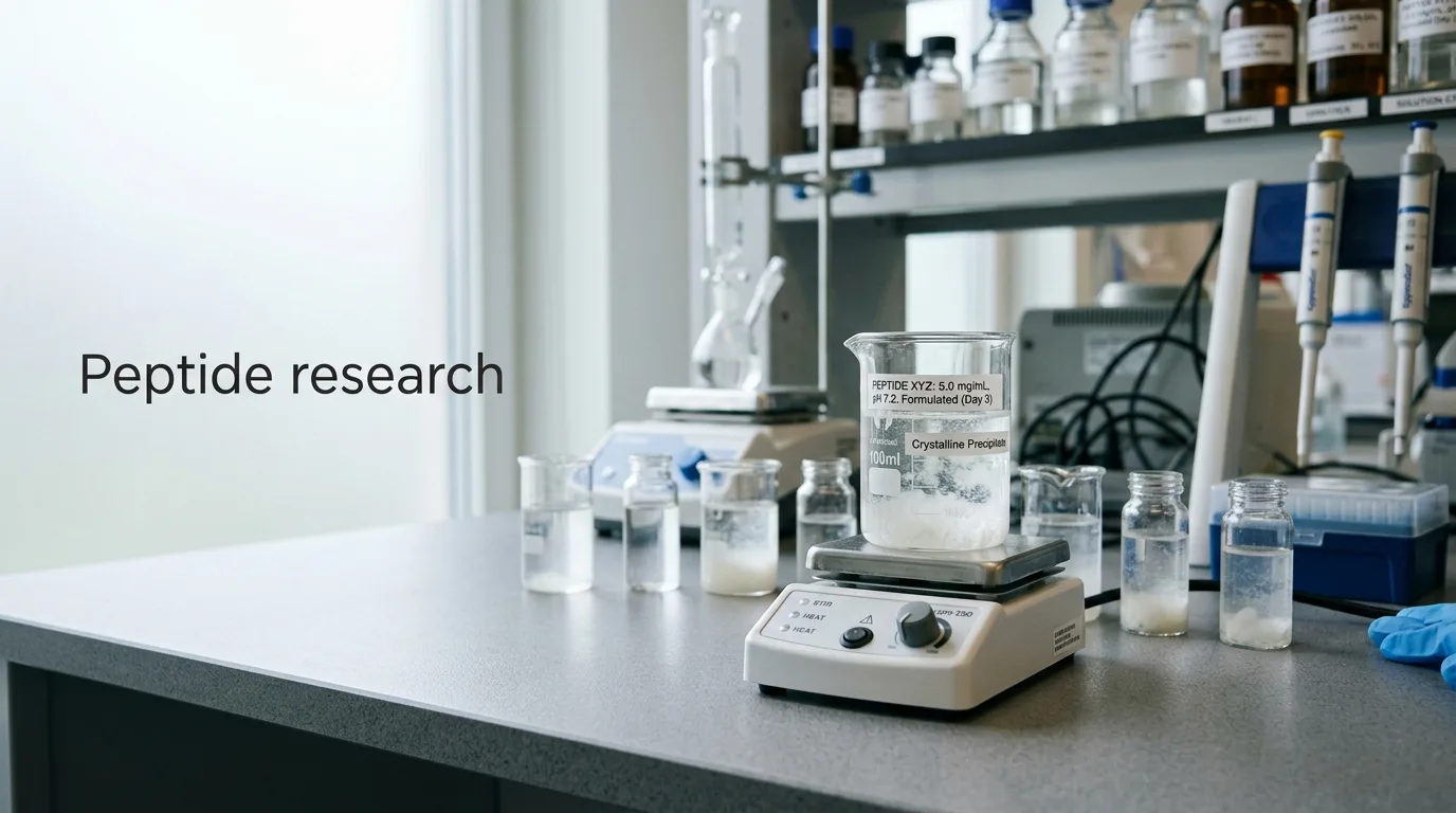 Peptide Solubility & Aggregation in Formulation